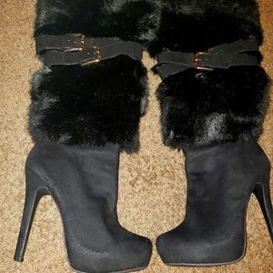 Faux Fur Boots